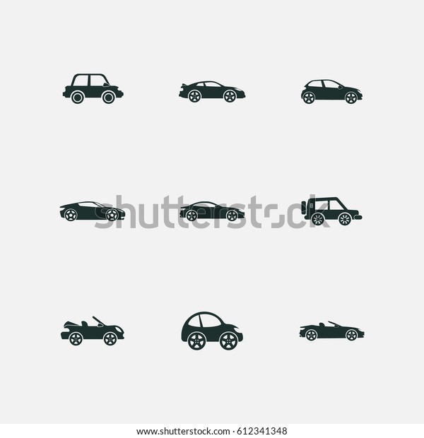 car icons set\
vector