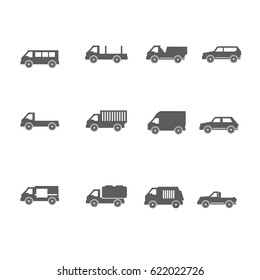 car icons vector illustration
