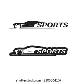 Car icons and vector logo automobiles for travel truck bus and other transport vector signs design illustration