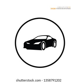 car icon.Transportation icon.Vector illustration.eps10.             