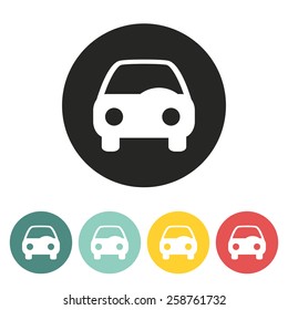 Car icon.Vector illustration.