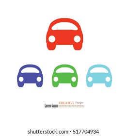 Car icon.Vector illustration.