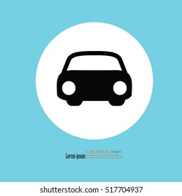 Car icon.Vector illustration.