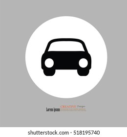 Car icon.Vector illustration.