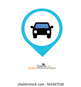  car icon.Vector illustration.eps10