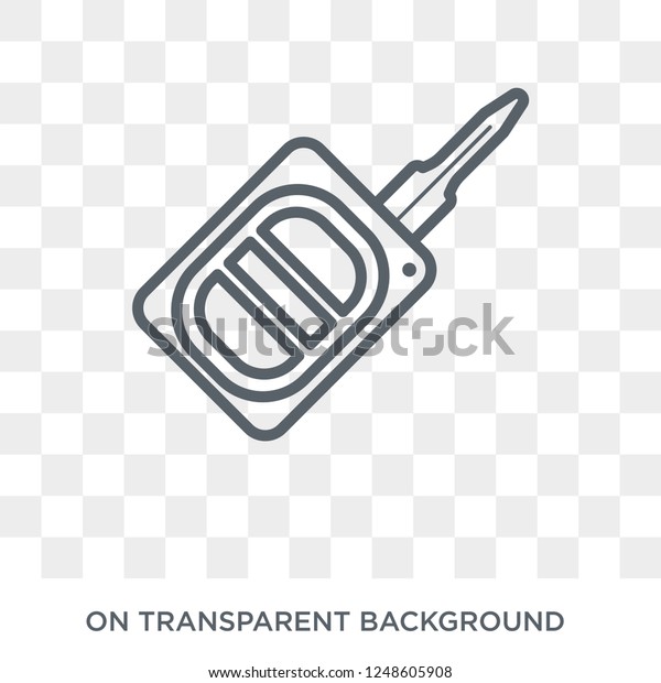 car ignition icon. car ignition design\
concept from Car parts collection. Simple element vector\
illustration on transparent\
background.