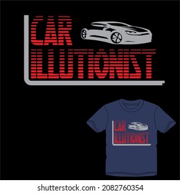 car illusionist street style tshirt