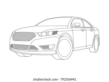 Electric Vehicle Charging Station Sketch Vector Stock Vector (Royalty ...