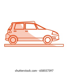 car illustration cartoon silhouette shadow