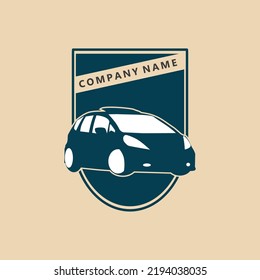 car illustration dealer logotype sport and classic modern icon automotive