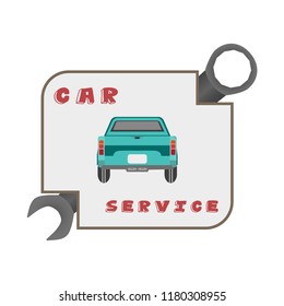 Car illustration. Design automobile logo vector. Automotive logo icon. Automobile logo symbol. Transportation sign objects. Car service icon. Logo for automotive industry.