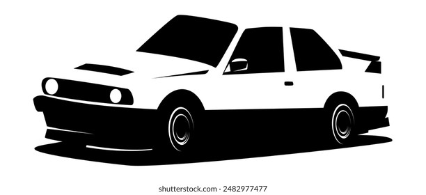 Diseño de ilustración de coche Arte vectorial