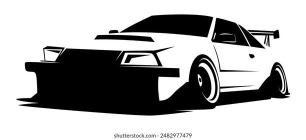 Diseño de ilustración de coche Arte vectorial