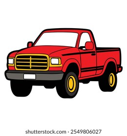 Car Illustration .Detailed Vector Design of a Modern and Classic Vehicle