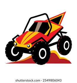 Car Illustration .Detailed Vector Design of a Modern and Classic Vehicle