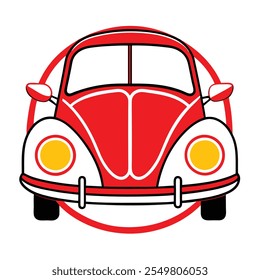 Car Illustration .Detailed Vector Design of a Modern and Classic Vehicle