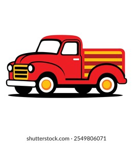 Car Illustration .Detailed Vector Design of a Modern and Classic Vehicle