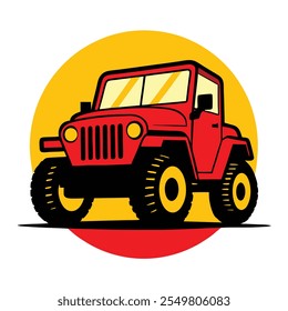 Car Illustration .Detailed Vector Design of a Modern and Classic Vehicle