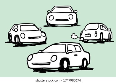 225,388 Car Drawing Images, Stock Photos & Vectors | Shutterstock