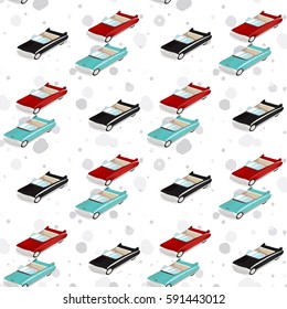 Car illustration. Retro car. Vector illustration