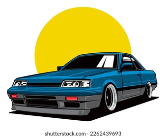 car illustration vector design graphic idea