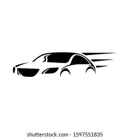 Car illustrations, editable vectors, illustration art, for T shirt designs or creative logos and animal icons.