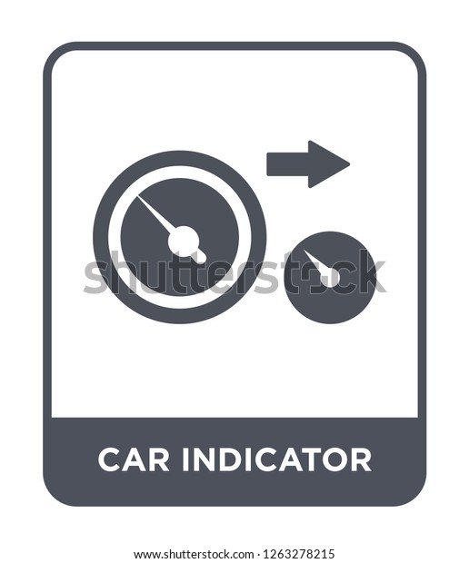 car indicator icon vector on white\
background, car indicator trendy filled icons from Car parts\
collection, car indicator simple element\
illustration