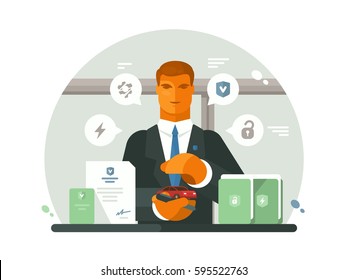 Car insurance agent
