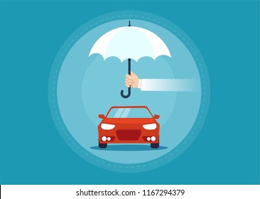 Car insurance concept 