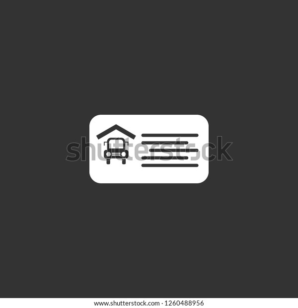 Car Insurance icon vector.\
Car Insurance sign on black background. Car Insurance icon for web\
and app