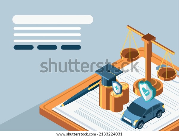 car
insurance policy form and payment,
isometric