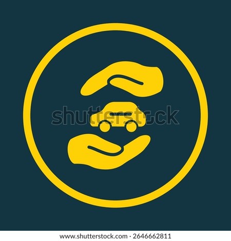 Car Insurance trendy vector art design fascinating amazing design colorful useful illustration.eps