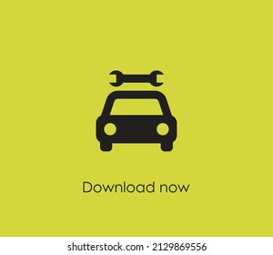 Car insurance vector icon. Editable stroke. Symbol in Line Art Style for Design, Presentation, Website or Apps Elements, Logo. Pixel vector graphics - Vector