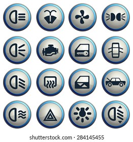 car interface sign