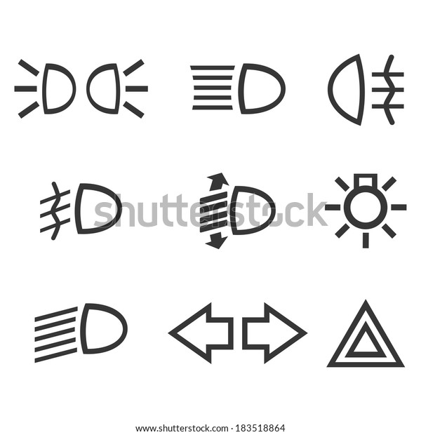 car light symbols