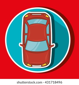 car isolated design 