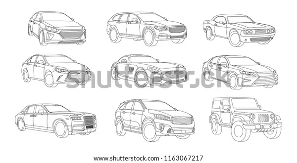Car isolated illustration icon,Vector line, Transport
icon, Auto icon, Sport car, Modern auto, Transportation concept,
Line vector, Rent car