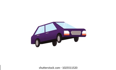 Car isolated vector illustration