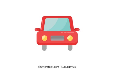 Car isolated vector illustration