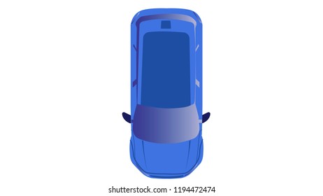 Car Isolated Vector Illustration Stock Vector (Royalty Free) 1194472474 ...