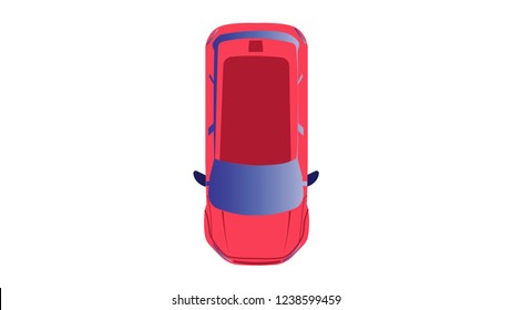 Car isolated vector illustration