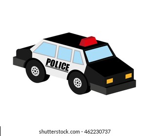 car isometric vehicle icon vector illustration design