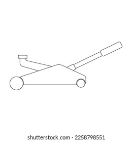 car jack icon vector illustration design