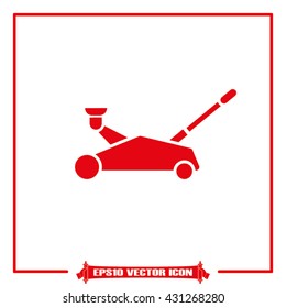 Car jack icon vector illustration eps10.