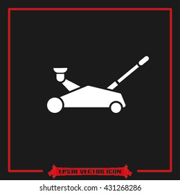 Car jack icon vector illustration eps10.