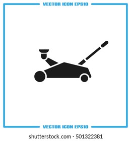 Car jack icon vector illustration eps10.