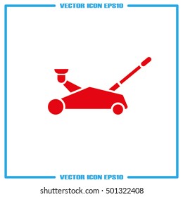 Car jack icon vector illustration eps10.
