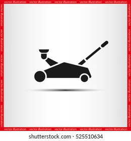 Car jack icon vector illustration eps10.