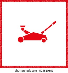 Car jack icon vector illustration eps10.