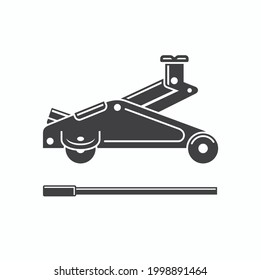car jack illustration, car jack icon, car jack vector art.